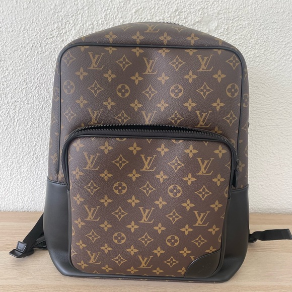 LOUIS VUITTON LEATHER BACKPACK - Picture 2 of 6